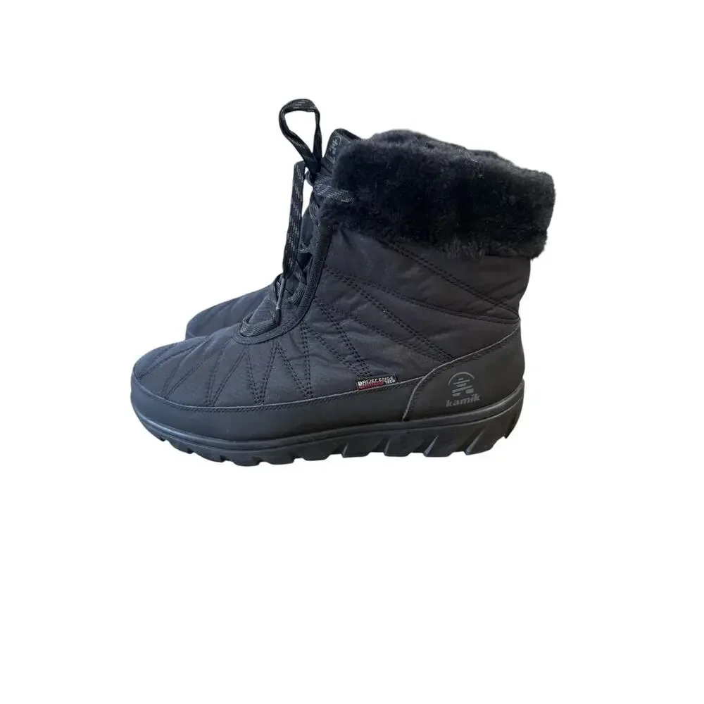 Kamik Hannah Lo Black Winter Boots – Sz 10